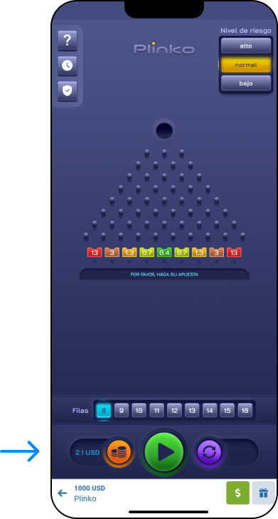 Haz rodar la bola y mira dónde cae - 1xbet Promo Bolivia