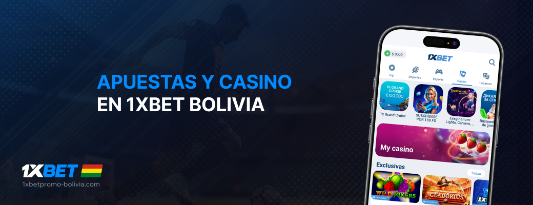 Apuestas y casino en 1xBet Bolivia - 1xbet Promo Bolivia